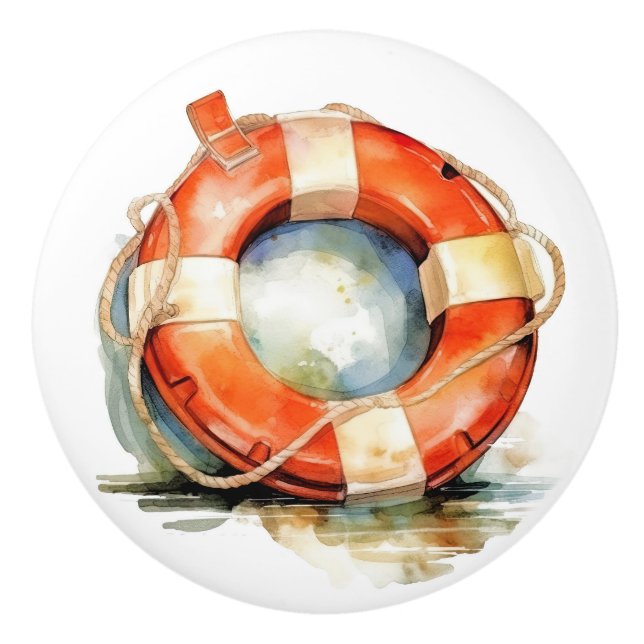 Small Nautical Porthole Drawer Knobs (Front)