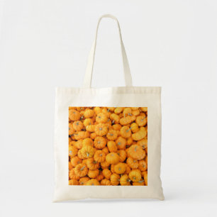 Small Orange Fall Harvest Pumpkins Tote Bag