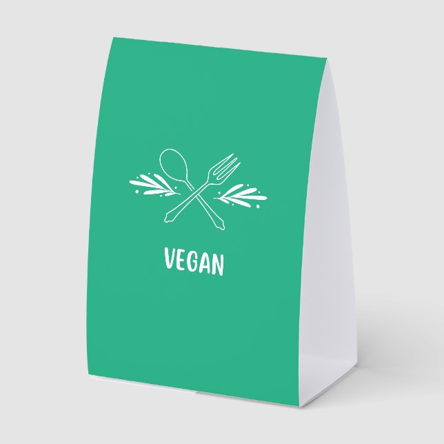 Small Organic Business Vegan  (Front)