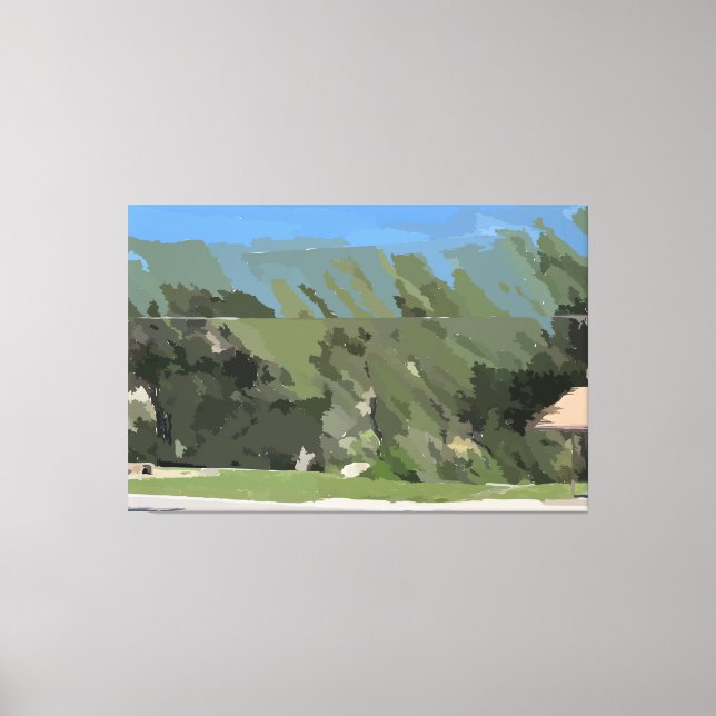 Small Park Wrapped Canvas (Front)