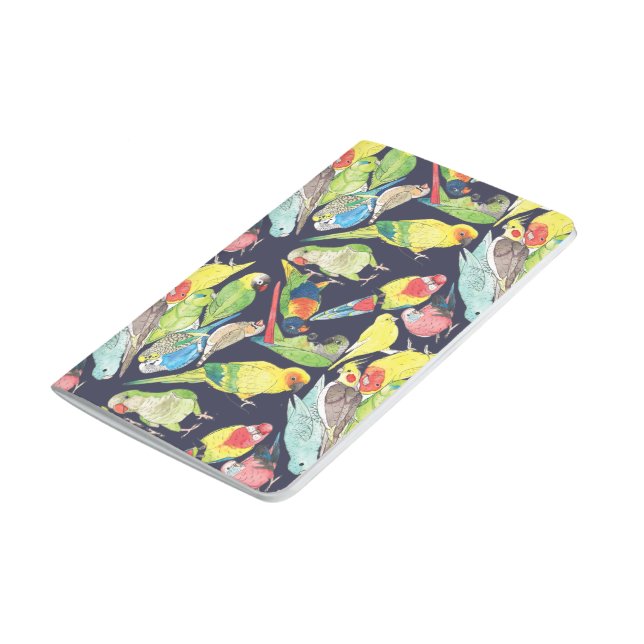 Small Parrots Pattern Journal (Bottom)