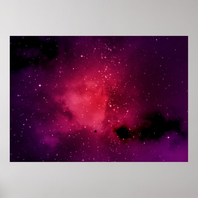 Small part of an infinite star field of space in t poster (Front)
