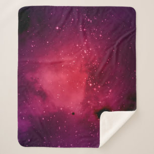 Small part of an infinite star field of space in t sherpa blanket