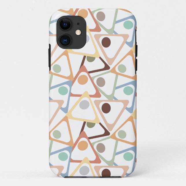 Small Pastel Triangles  Case-Mate iPhone Case (Back)