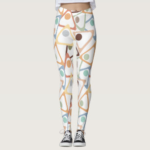 Small Pastel Triangles Leggings