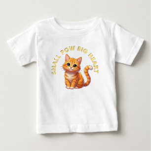 Small Paws, Big Heart Baby T-Shirt