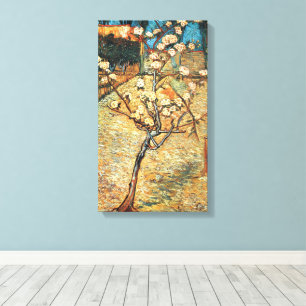 Small Pear Tree in Bloom by Vincent van Gogh Canvas Print