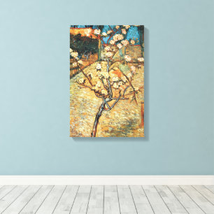Small Pear Tree in Bloom by Vincent van Gogh Canvas Print