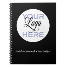 Small Personalised Notebook Custom Business Logo