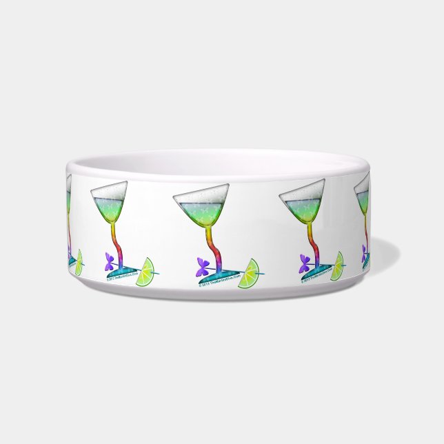 SMALL PET, SNACK BOWLS, DISHES - BUTTERFLY MARTINI (Front)