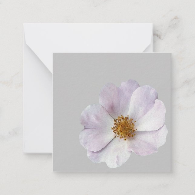 Small pink flower card (Front)