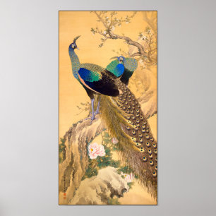 Small poster Japanese Art Motif