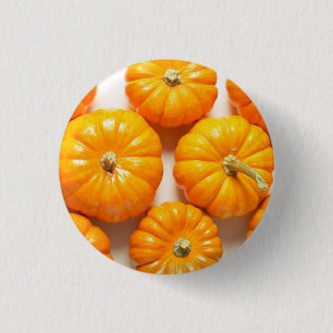 Small Pumpkins 3 Cm Round Badge