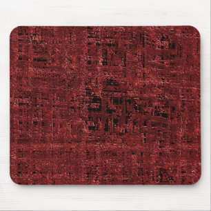 Small red squares oversoaked mouse mat
