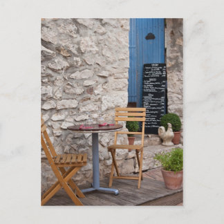 Small restaurant postcard