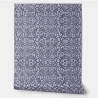 Small-Scale Purple Abstract Geometric Mosaic
