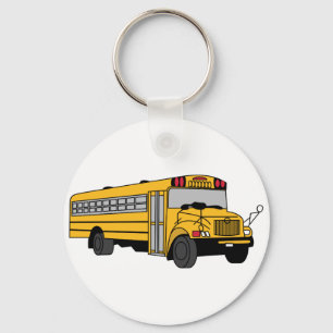 Small School Bus Key Ring
