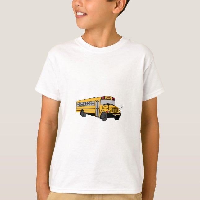 Small School Bus T-Shirt (Front)
