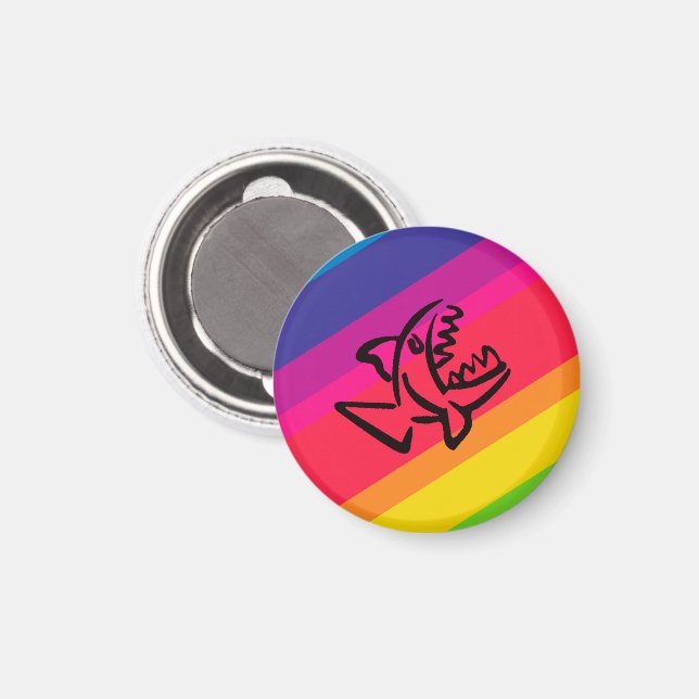 small shark magnet (Front/Back)