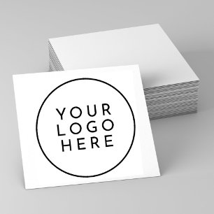 Small Simple Budget Custom Logo Rubber Stamp