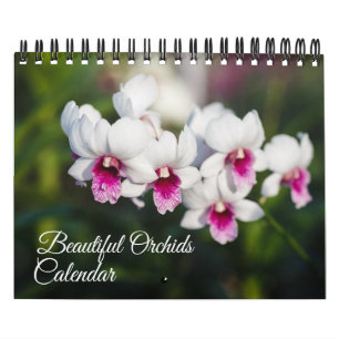 Small Size Orchids Calendar