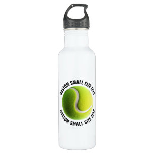 Small Size Personalized Text Tennis Ball Custom 710 Ml Water Bottle