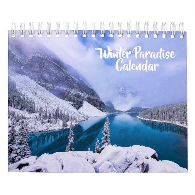Small Size Winter Paradise Calendar (Cover)