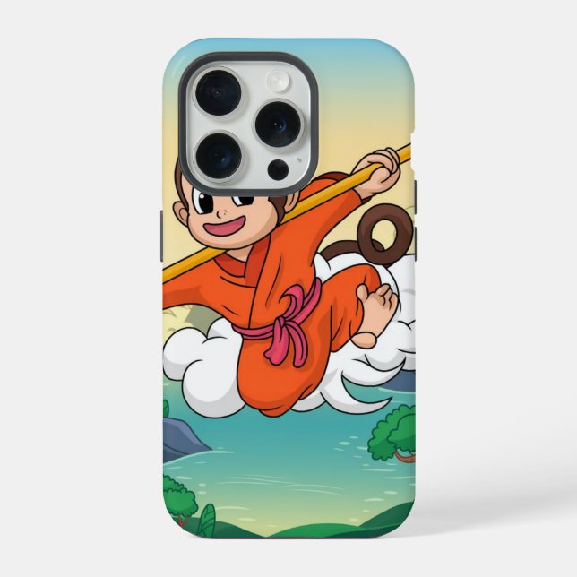 Small Skyward Wukong iPhone Case (Back)
