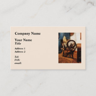 Small Spinning Wheel Business Card