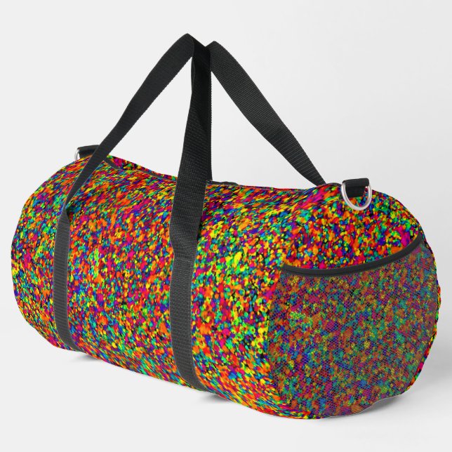 Small Splatter - Duffel Bag (Right Corner)