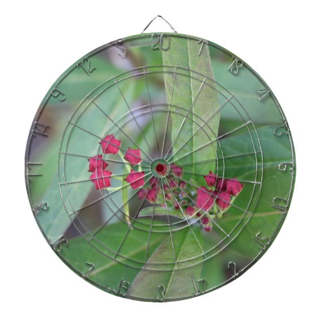 Small Spring Blooms Dartboard (Front)
