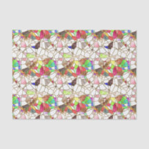 Small Stained Glass Sections Decoupage 