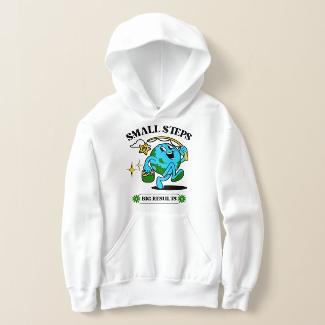 Small steps big result baby T-Shirt (Laydown)