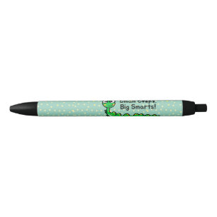 Small Steps Big Smarts Caterpillar Cartoon Black Ink Pen