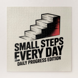 Small Steps Every Day Jigsaw Puzzle