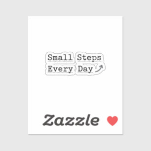  'Small Steps Every Day'  Minimalist Planner 
