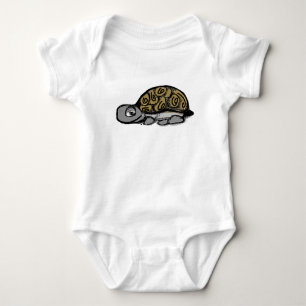 Small Steps Tortoise Babysuit Baby Bodysuit
