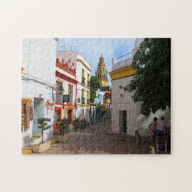 Small Street in Cordoba, Spain - Puzzle (Horizontal)