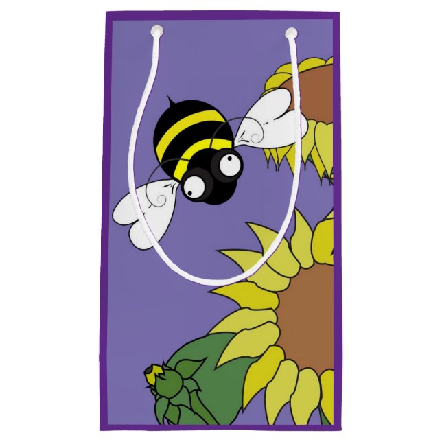 Small Sunflower Gift Bag (Front)