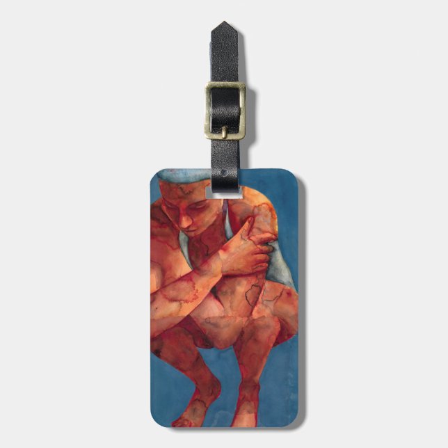 Small Swimmer 3 2011 Luggage Tag (Front Vertical)
