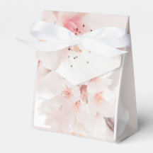 Small Tent Favour Box with Ribbon 3" x 1.5" x 3.25