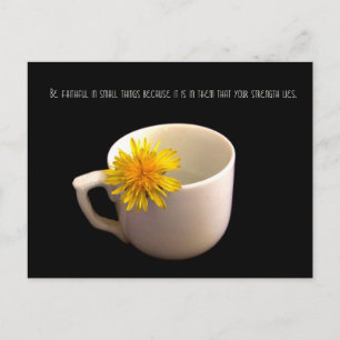 Small Things Postcard