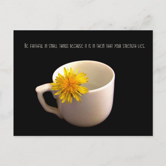 Small Things Postcard (Front)