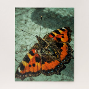 Small Tortoiseshell Butterfly Jigsaw Puzzle
