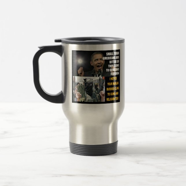 SMALL TOWN AMERICA TRAVEL MUG (Left)