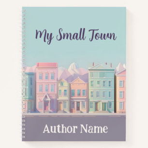 Small Town Book Cover Inspiration Notebook