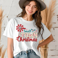 Small Town Christmas Rustic Typography