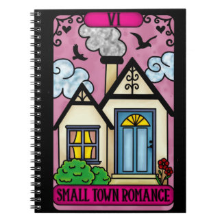 Small Town Romance Tarot Notebook