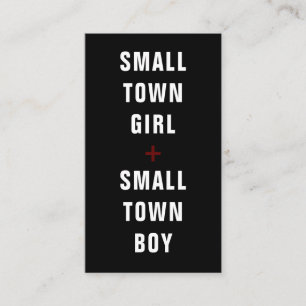 Small Town Stag & Doe Ticket - Customisable Colour