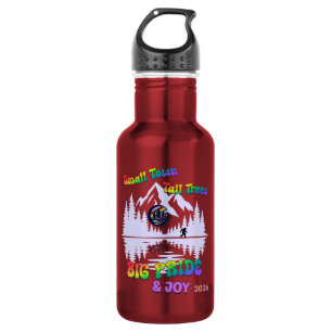 Small Town Tall Trees Big Pride Water Bottle